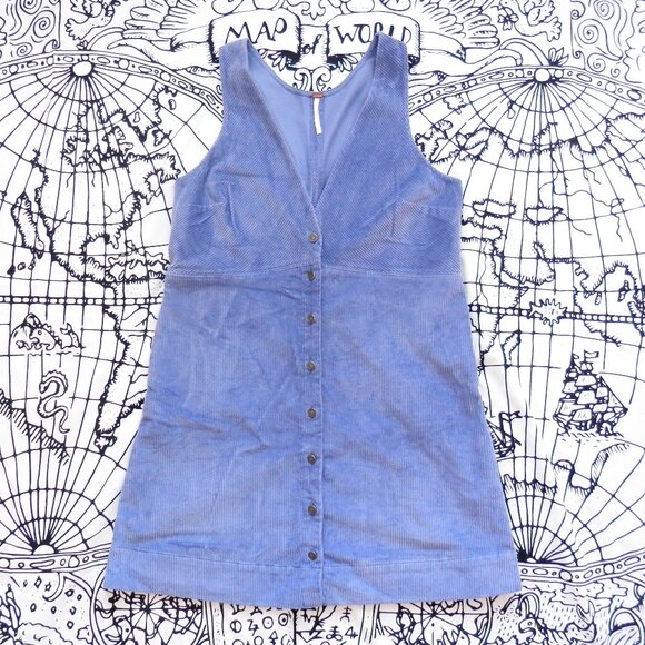 Free People Dresses & Skirts - Free People || Rolling Thunder Corduroy Midi Dress